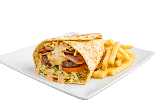 Hamburguesa Especial de la Casa con Tortilla de Maíz